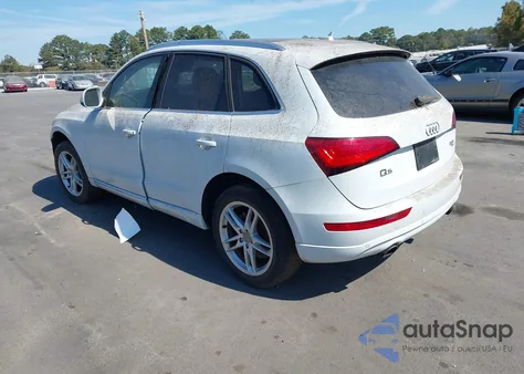 2014 Audi Q5 2.0T Premium from USA, damaged, VIN WA1LFAFP4EA039532
